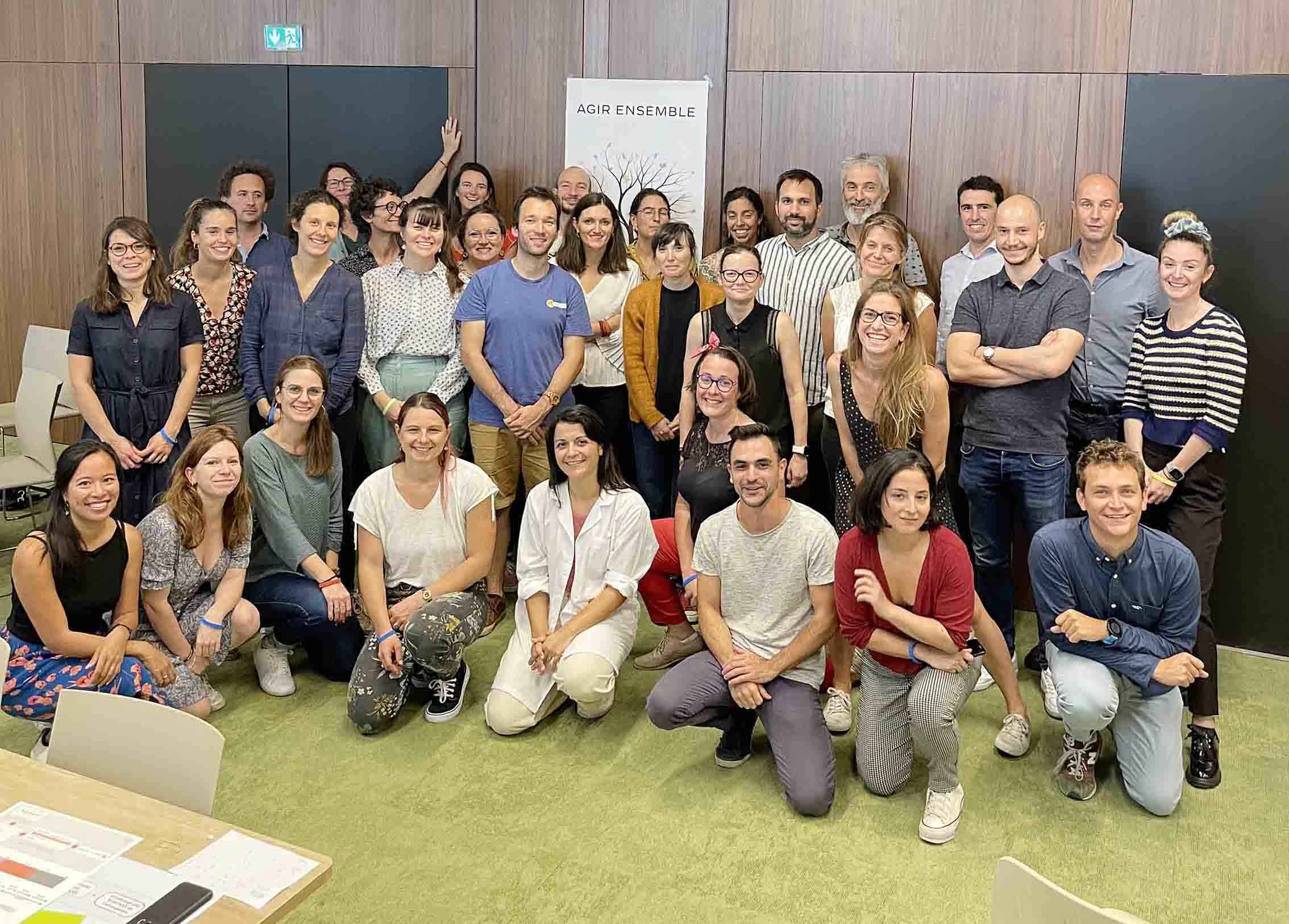 tout les participants sont content de venir jouer et partivciper à un atelier de sensibilisation